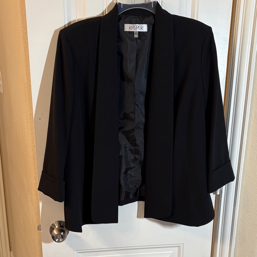 Kasper Women's Classic Black Suit Jacket